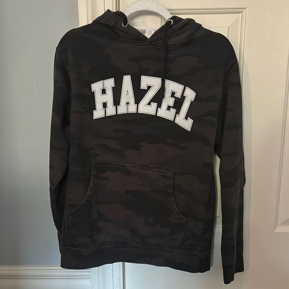 Hazel Women's Camouflage Hoodie - Black